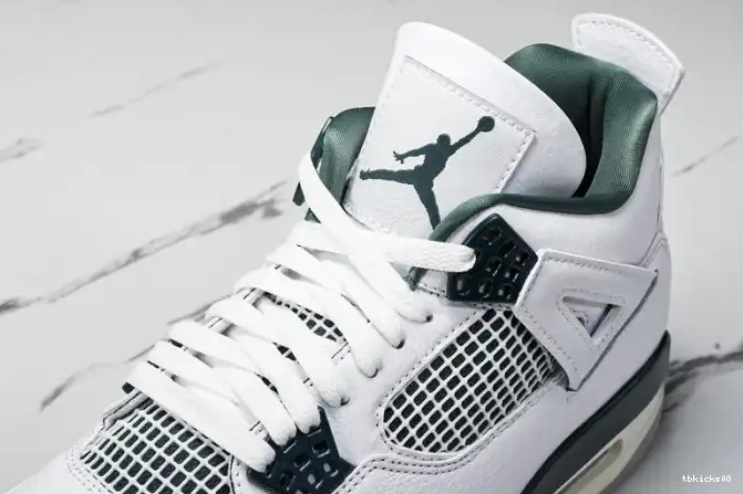 Rep TBkick Green Air 4 FQ8138-103 Oxidized Jordan 0430
